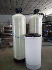 煙臺某蔬菜種植基地育苗噴淋用軟化設備
